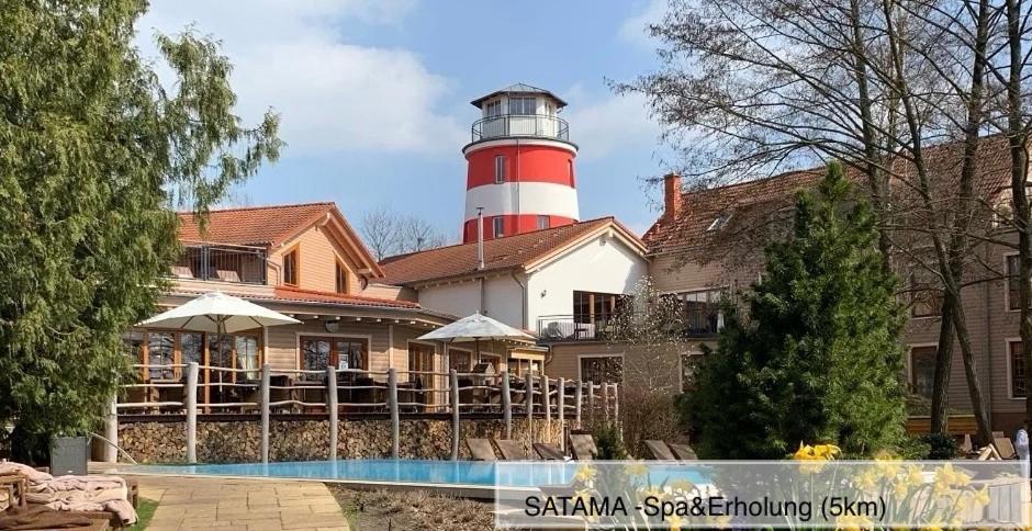 Modernes Ferienhaus Mit 3 Schlafzimmern In Der Naehe Vom Scharmuetzelsee Вендиш Риц Екстериор снимка