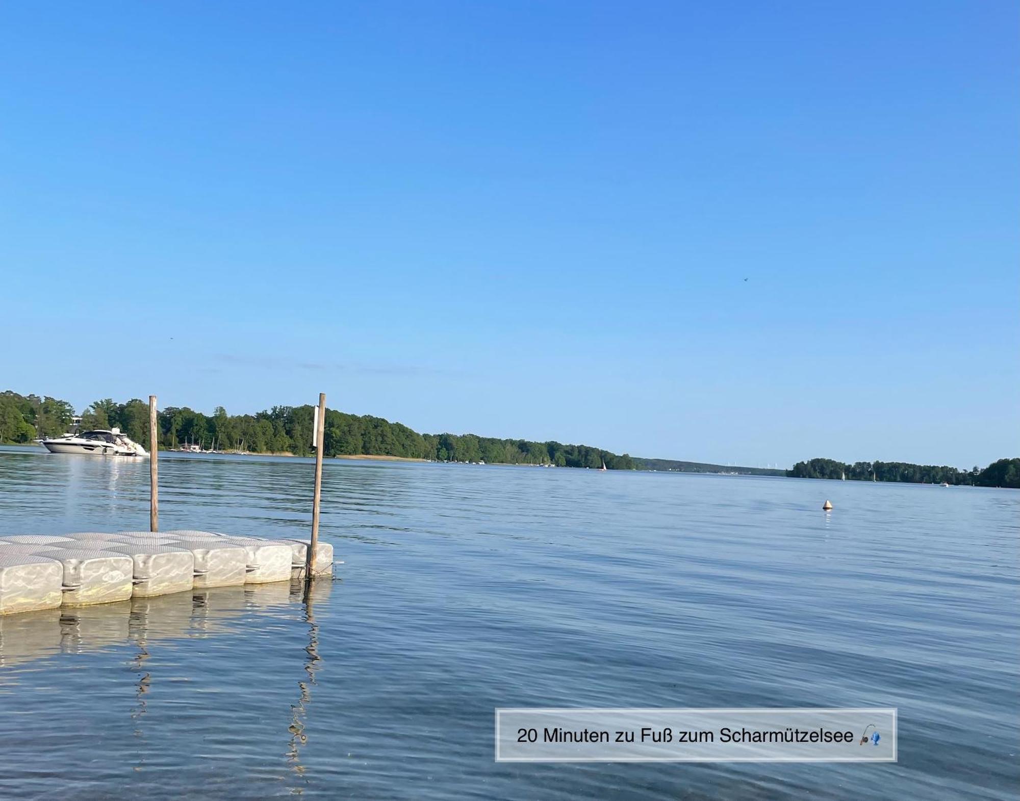 Modernes Ferienhaus Mit 3 Schlafzimmern In Der Naehe Vom Scharmuetzelsee Вендиш Риц Екстериор снимка